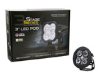 Diode Dynamics Stage Series 3” SAE/DOT White Sport Round LED Pod - One