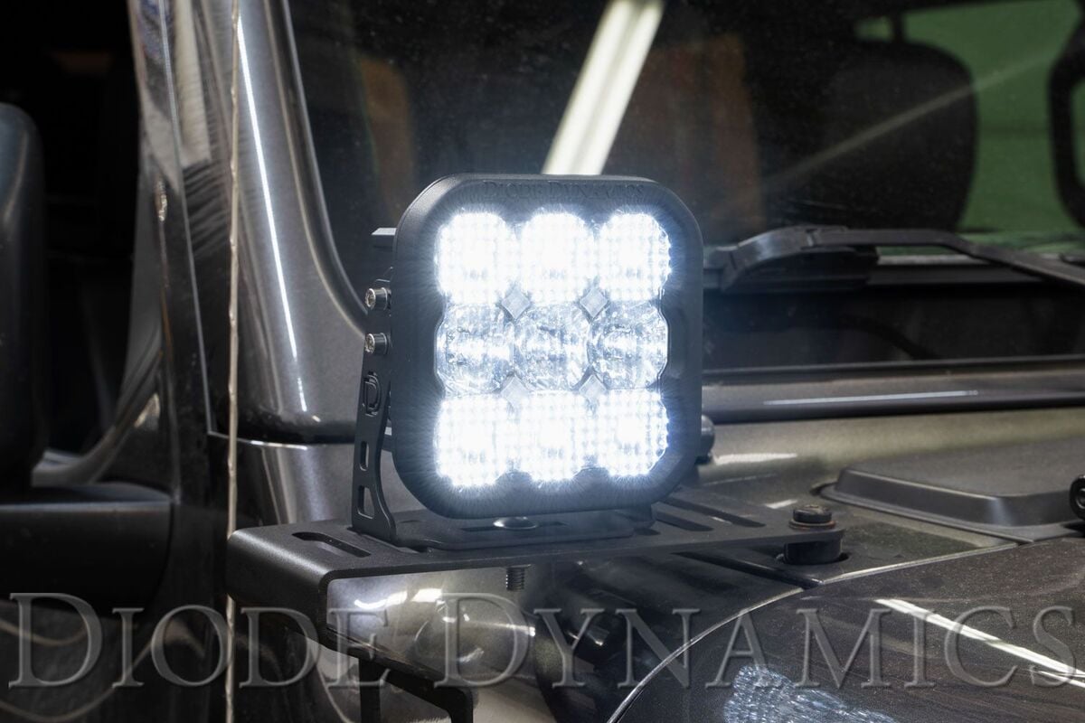 Diode Dynamics Stage Series 5” White Sport LED Pod - Pair