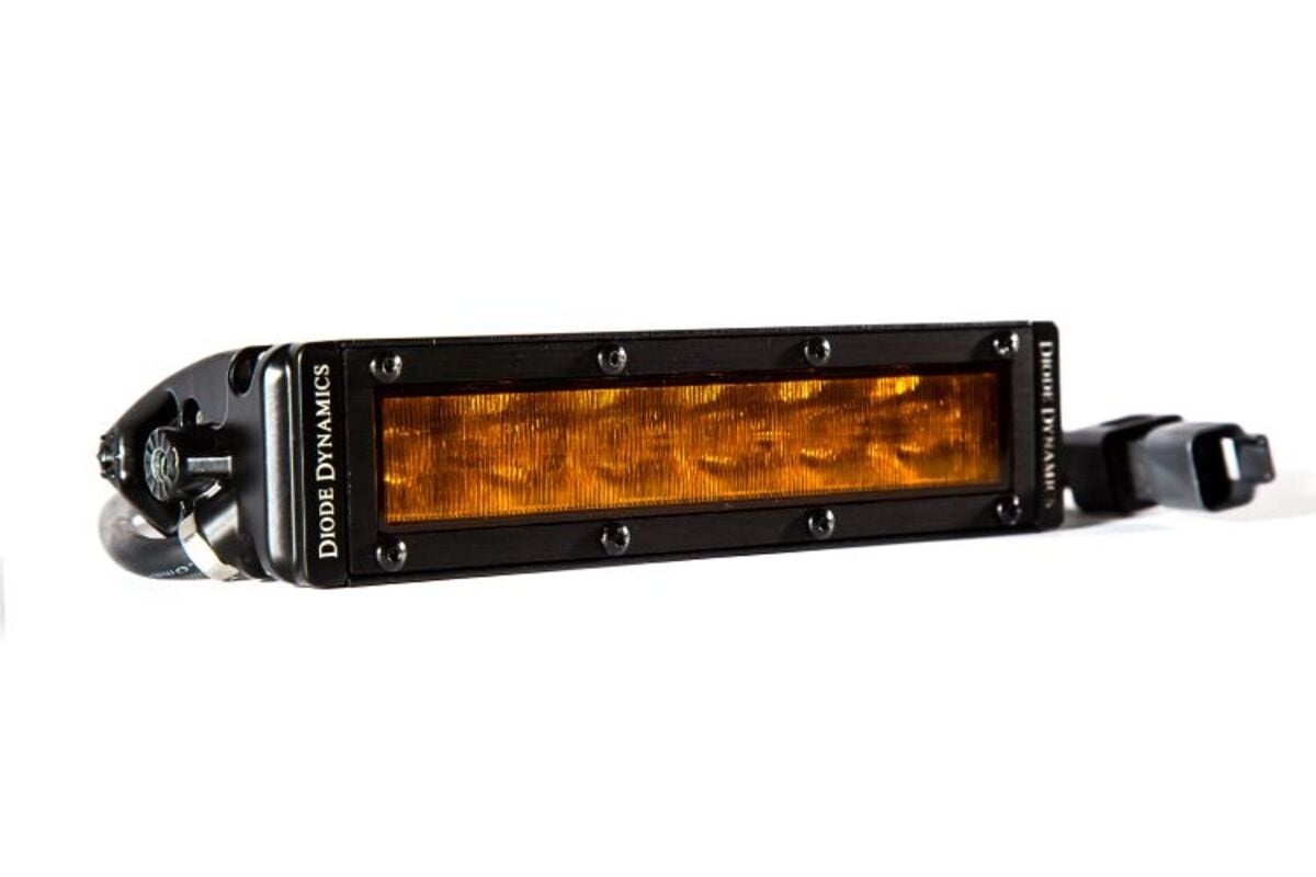 Diode Dynamics Stage Series 6” SAE Amber Light Bar - Single