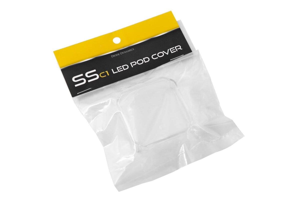 Diode Dynamics Stage Series C1 LED Pod Clear Cover - One