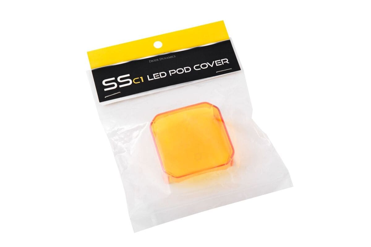 Diode Dynamics Stage Series C1 LED Pod Yellow Cover - One