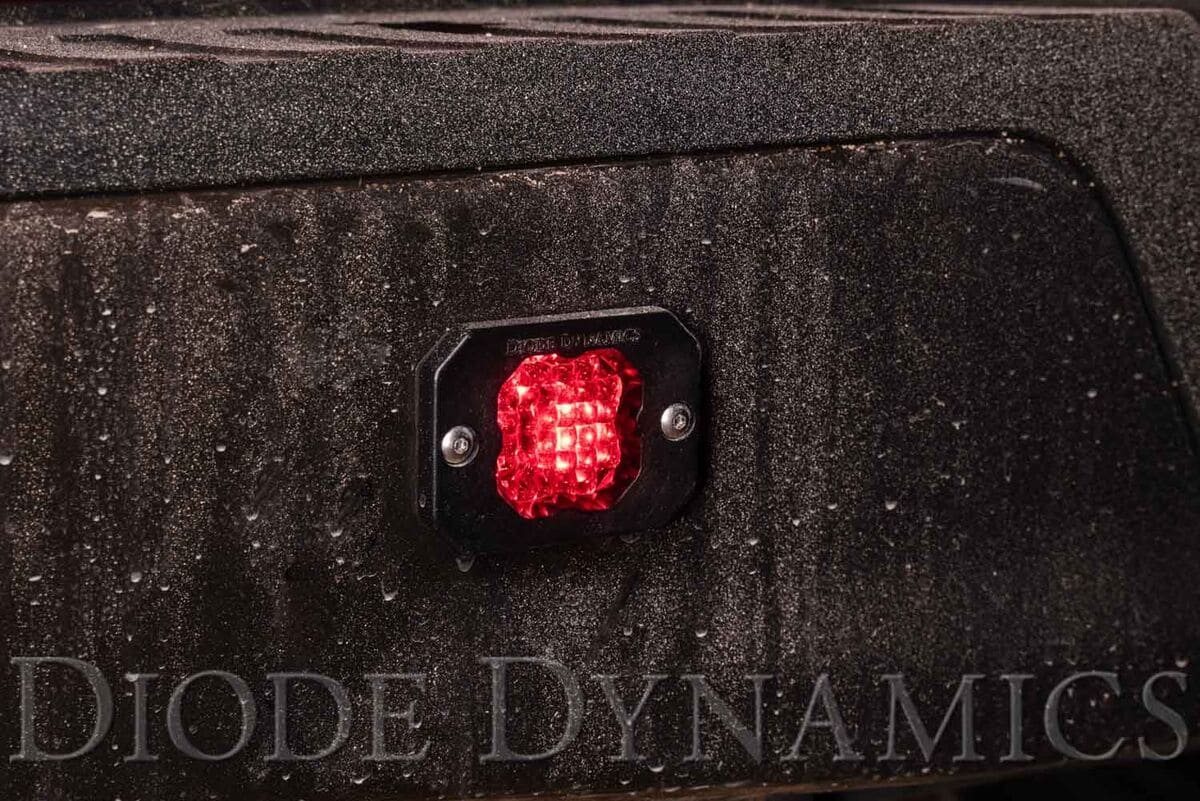 Diode Dynamics Stage Series C1 White Pro Flush Mount LED Pod - One