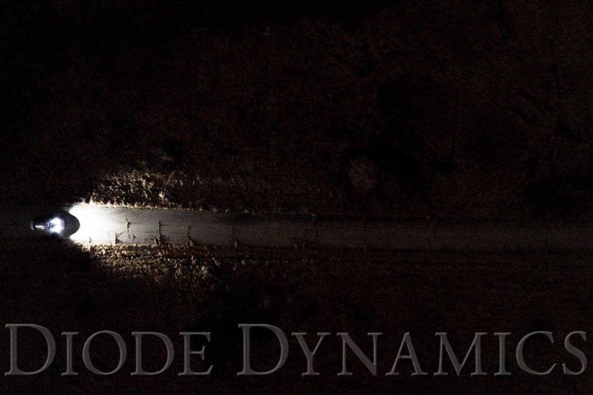 Diode Dynamics Stage Series C1 White Pro Flush Mount LED Pod - Pair