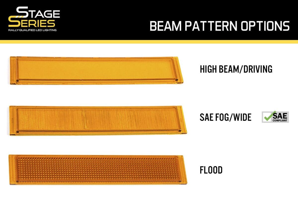 Diode Dynamics Stage Series Light Bars Outer Amber Lens