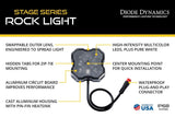 Diode Dynamics Stage Series RGBW LED Rock Light - Pair