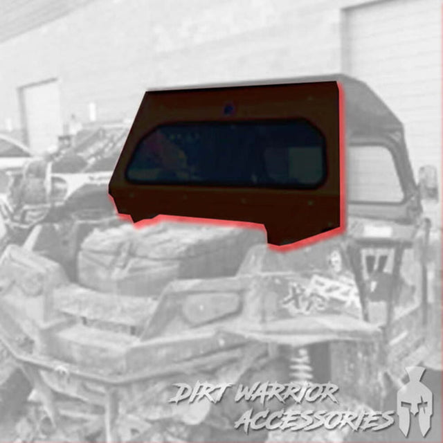 Dirt Warrior '11-'13 Polaris RZR XP 900 2 & 4 Seat Rear Windshield