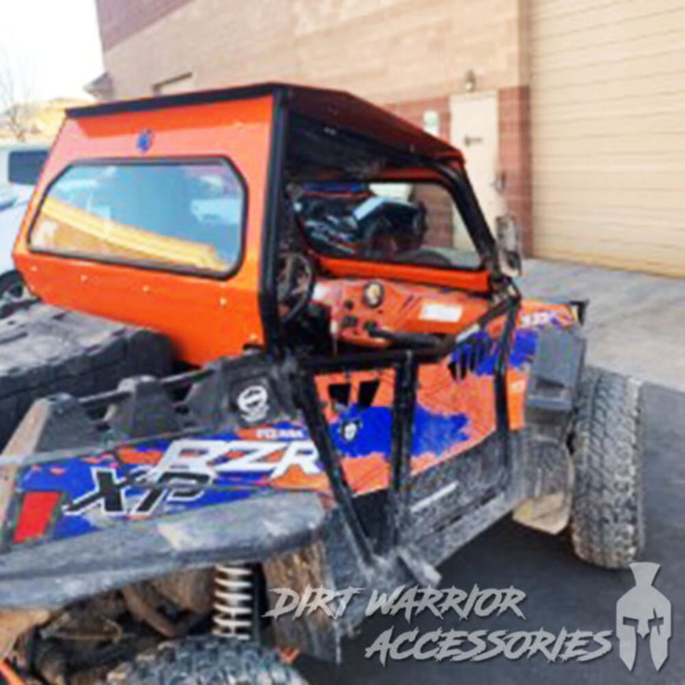 Dirt Warrior '11-'13 Polaris RZR XP 900 2 & 4 Seat Rear Windshield