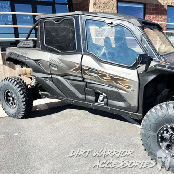 Dirt Warrior '13+ Kawasaki Teryx KRX 1000 4 Seat cab Enclosure Upper S