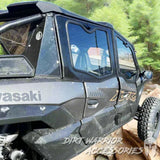 Dirt Warrior '13+ Kawasaki Teryx KRX 1000 4 Seat cab Enclosure  Upper Side Doors & Panels