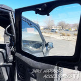 Dirt Warrior '13+ Kawasaki Teryx KRX 1000 4 Seat cab Enclosure  Upper Side Doors & Panels