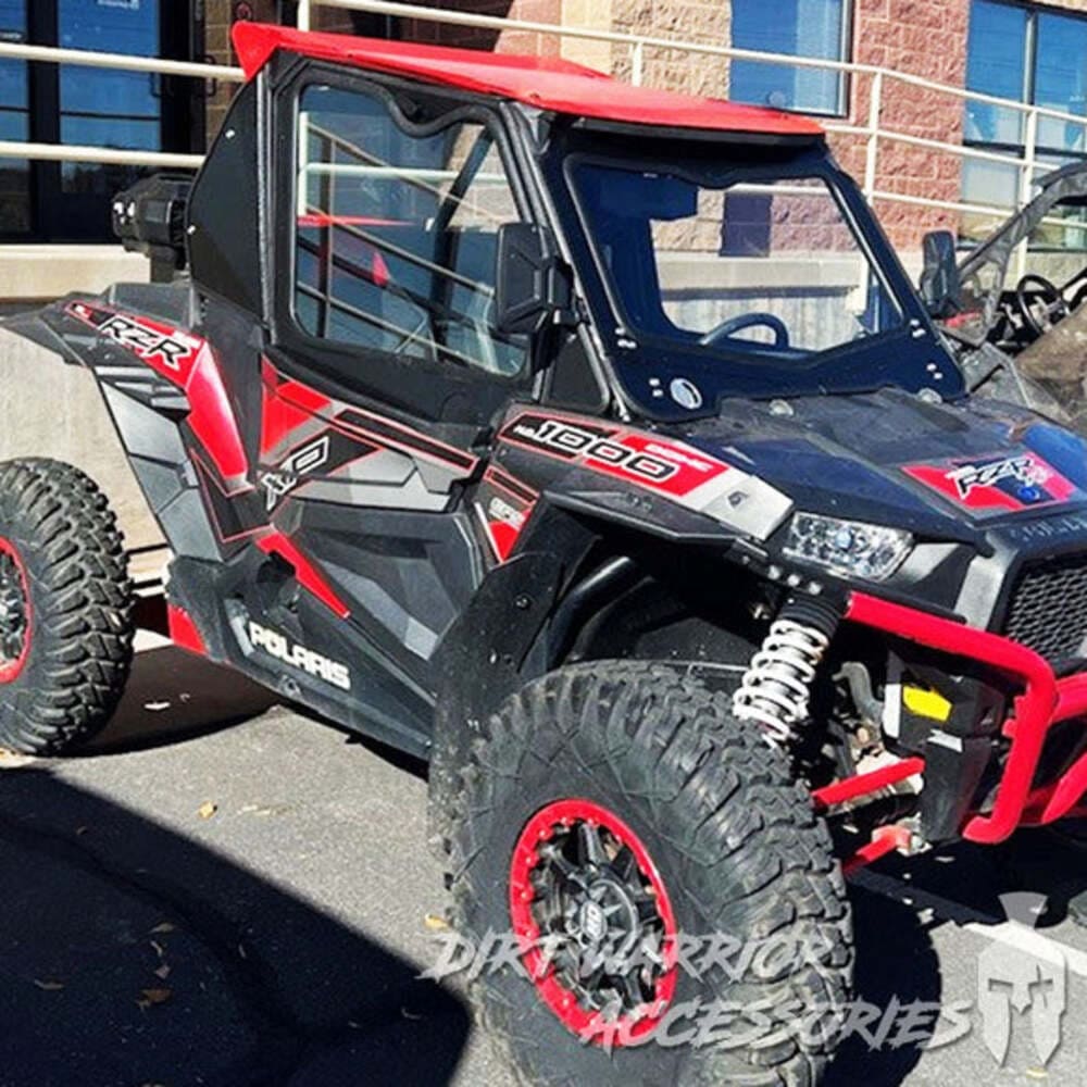 Dirt Warrior '14-'23 Polaris RZR XP 1000 2-Seats Cab Enclosure Upper Side Doors & Panels