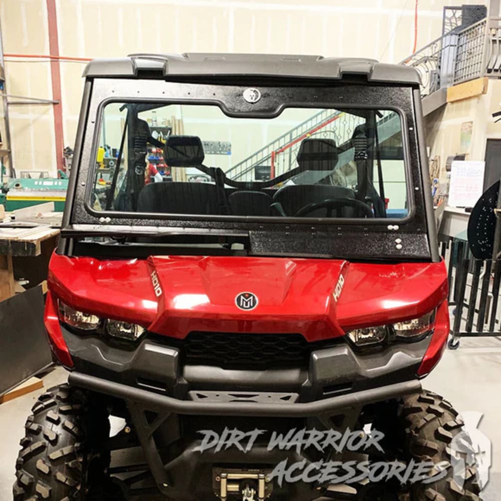 Dirt Warrior '15+ Can-Am Defender Front Windshield
