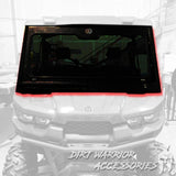 Dirt Warrior '15+ Can-Am Defender Front Windshield