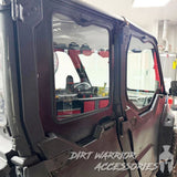 Dirt Warrior '16+ Can-Am Defender 4-Seat Cab Enclosure Upper Side Doors & Panels