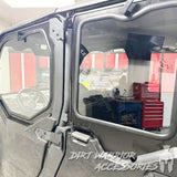 Dirt Warrior '16+ Can-Am Defender 4-Seat Cab Enclosure Upper Side Doors & Panels