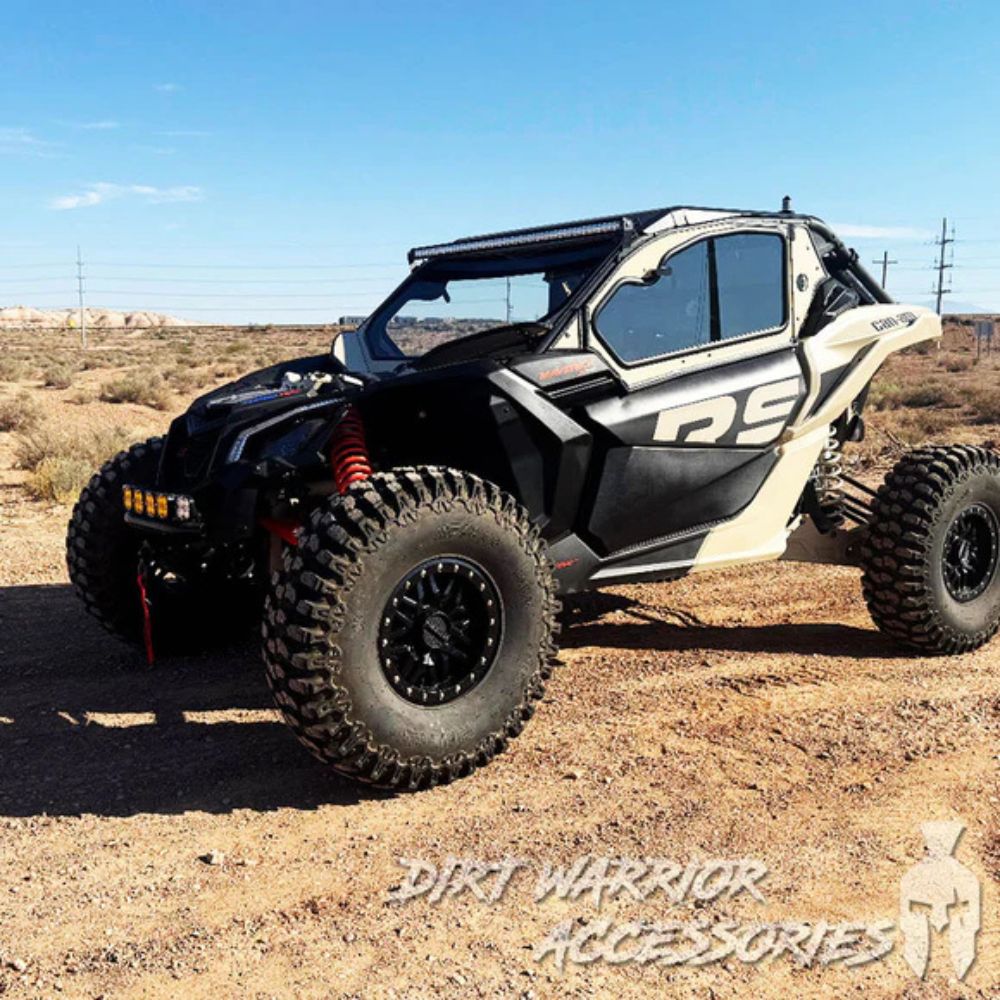 Dirt Warrior '16+ Can-Am Maverick X3 2 Seat Cab Enclosure Upper Side Doors & Panels