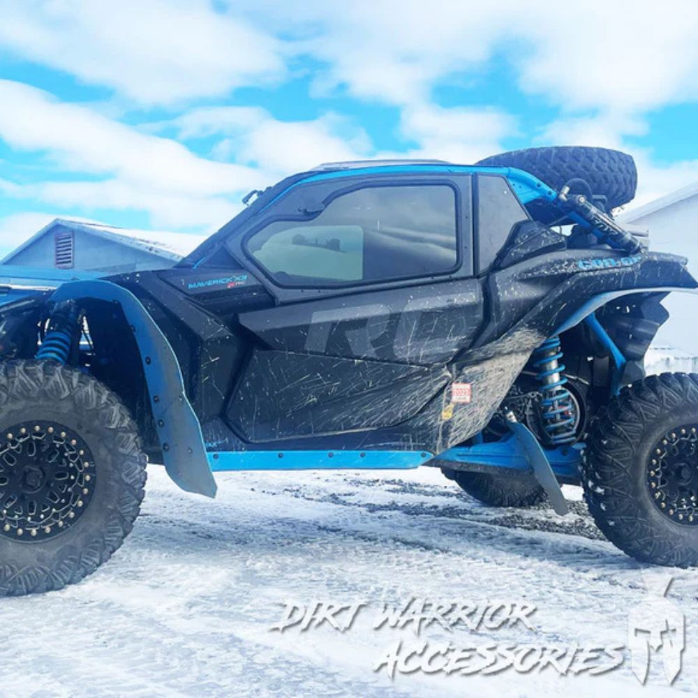 Dirt Warrior '16+ Can-Am Maverick X3 2 Seat Cab Enclosure Upper Side Doors & Panels