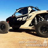Dirt Warrior '16+ Can-Am Maverick X3 2 Seat Cab Enclosure Upper Side Doors & Panels
