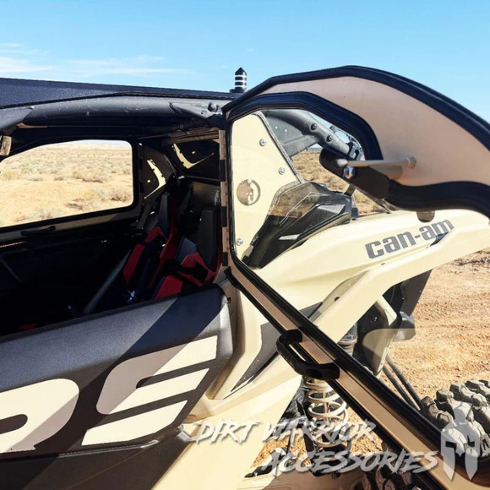 Dirt Warrior '16+ Can-Am Maverick X3 2 Seat Cab Enclosure Upper Side Doors & Panels