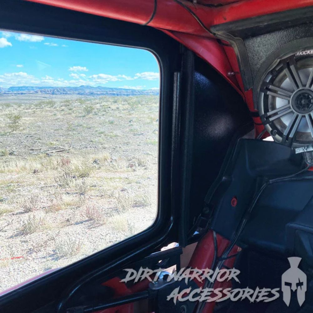 Dirt Warrior '16+ Can-Am Maverick X3 4-Seat Cab Enclosure Upper Side Doors & Panels