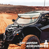 Dirt Warrior '16+ Can-Am Maverick X3 Front Windshield