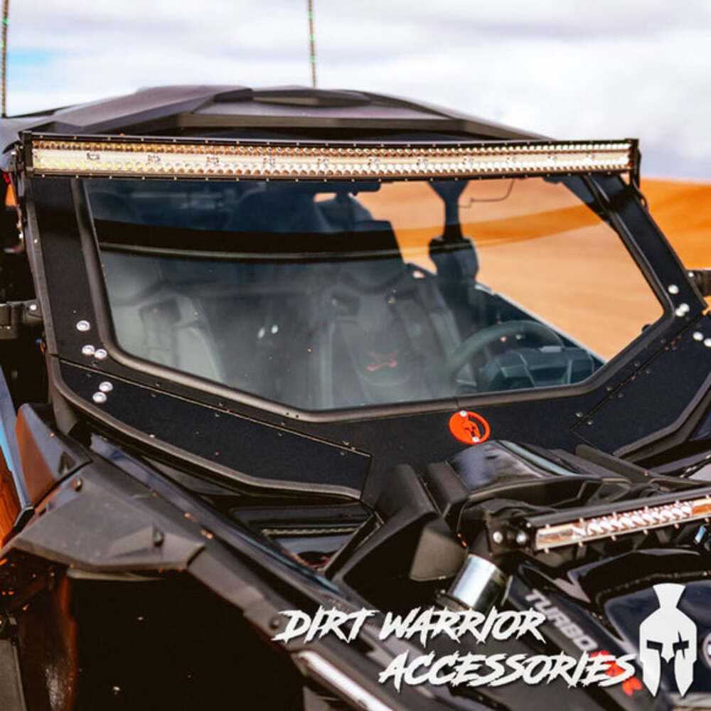 Dirt Warrior '16+ Can-Am Maverick X3 Front Windshield
