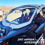 Dirt Warrior '16+ Can-Am Maverick X3 Front Windshield