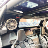 Dirt Warrior '16+ Can-Am Maverick X3 Rear Windshield w/ Speaker Cut-Out