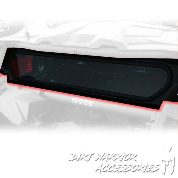 Dirt Warrior '16+ Can-Am Maverick X3 Rear Windshield