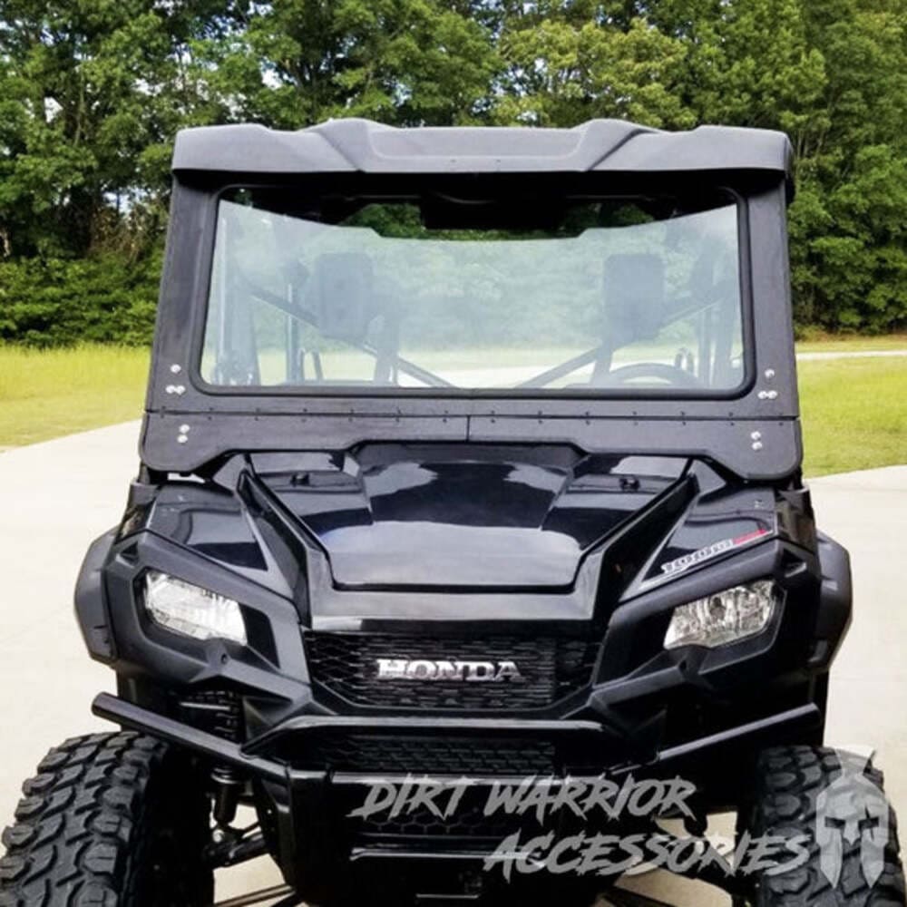 Dirt Warrior '16+ Honda Pioneer 1000 Front Windshield