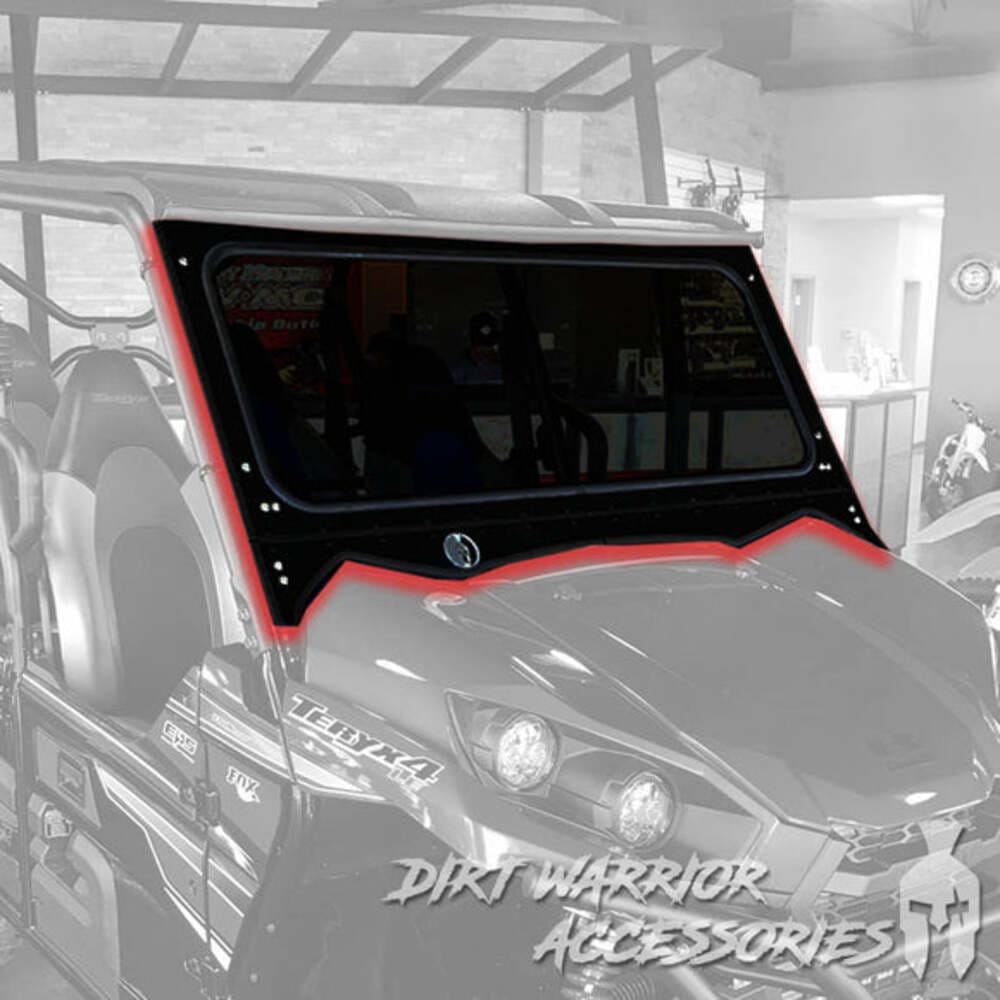 Dirt Warrior '16+ Kawasaki Teryx 800 Front Windshield