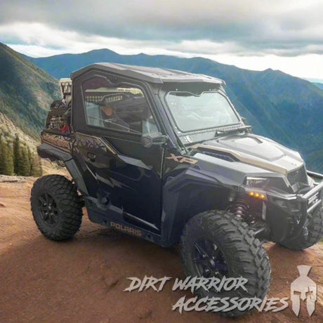Dirt Warrior '16+ Polaris General 4 Seat Cab Enclosure Upper Side Doors & Panels