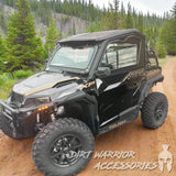 Dirt Warrior '16+ Polaris General 4 Seat Cab Enclosure Upper Side Doors & Panels