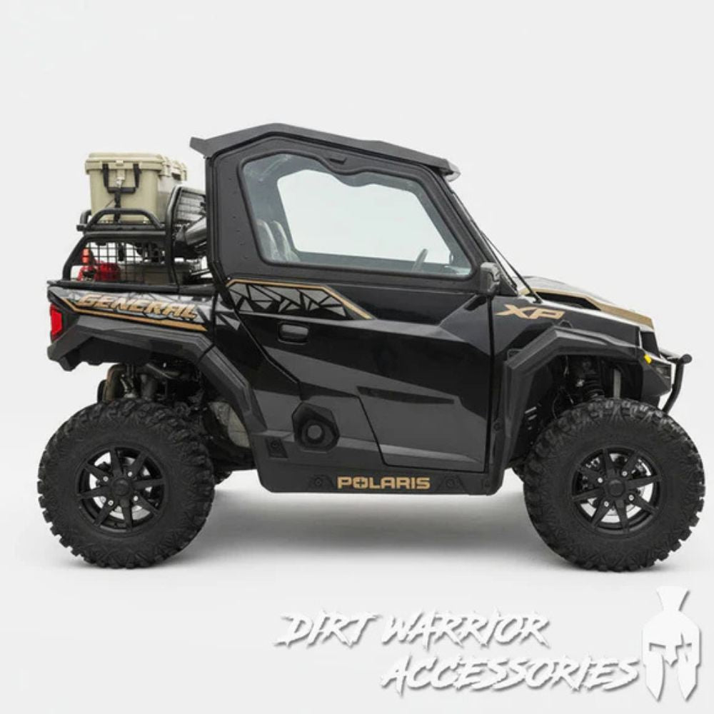 Dirt Warrior '16+ Polaris General 4 Seat Cab Enclosure Upper Side Doors & Panels