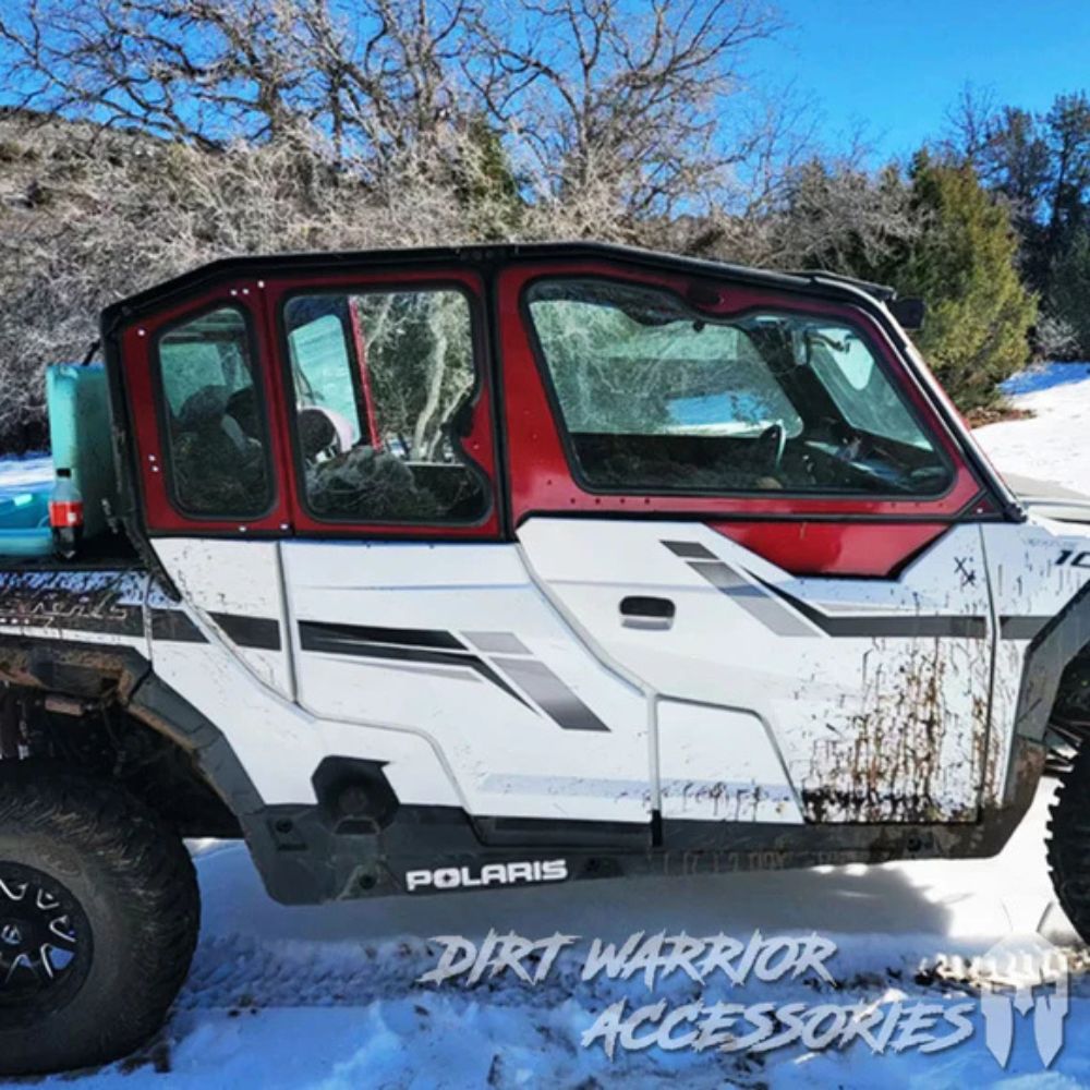 Dirt Warrior '16+ Polaris General 4 Seat Cab Enclosure Upper Side Doors & Panels