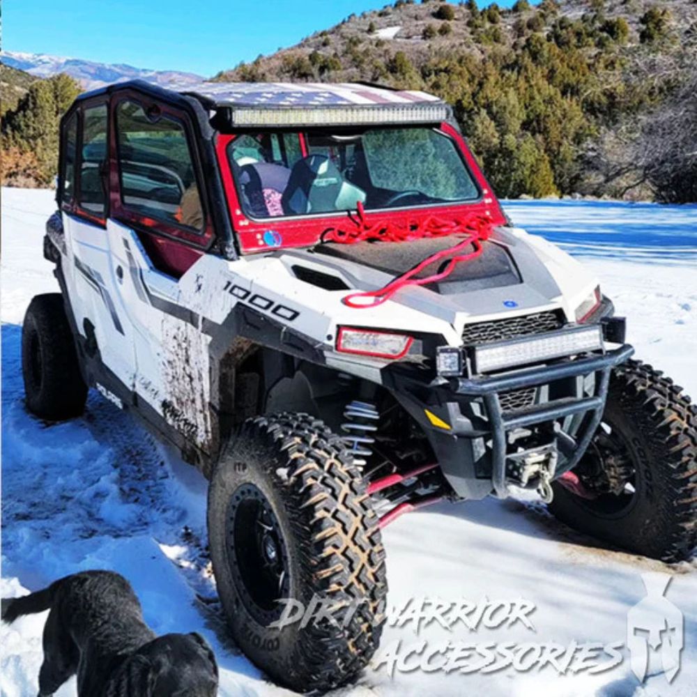 Dirt Warrior '16+ Polaris General 4 Seat Cab Enclosure Upper Side Doors & Panels