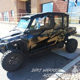 Dirt Warrior '16+ Polaris General 4 Seat Cab Enclosure Upper Side Doors & Panels