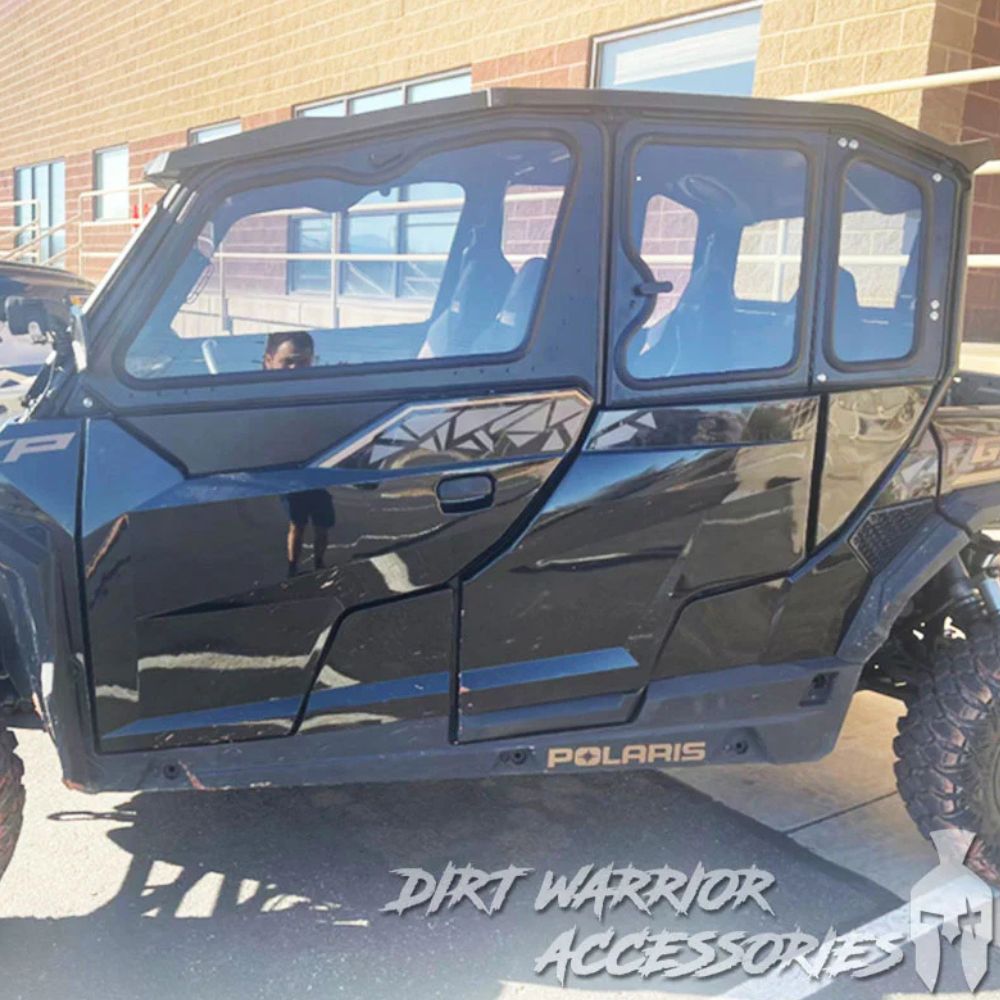 Dirt Warrior '16+ Polaris General 4 Seat Cab Enclosure Upper Side Doors & Panels