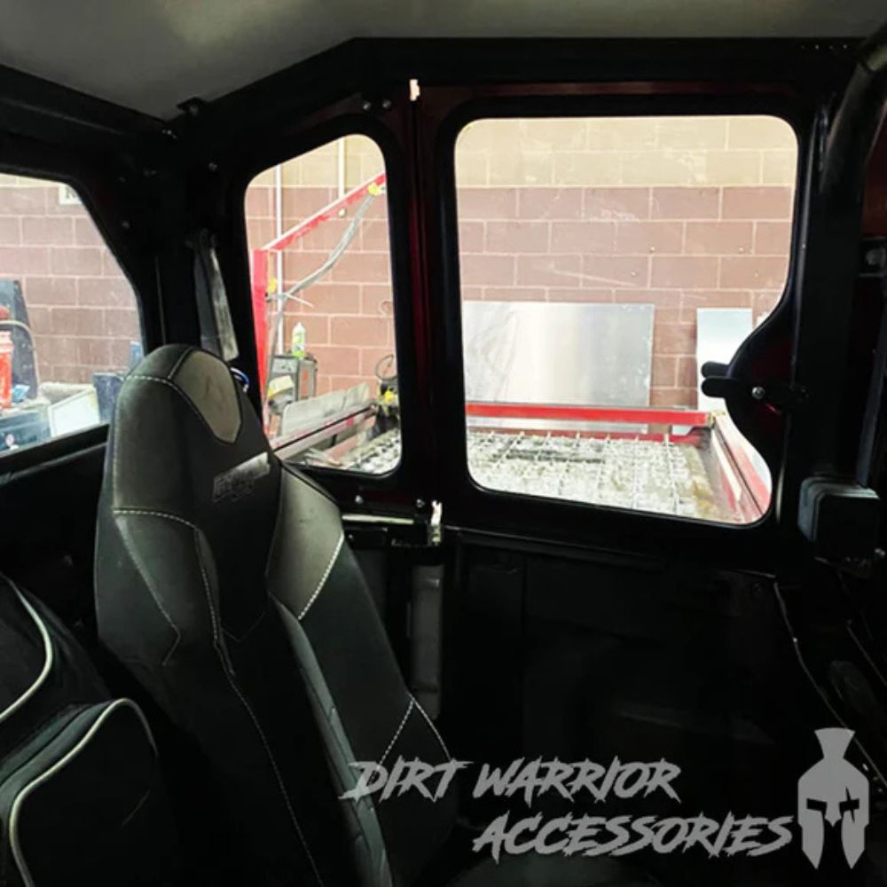 Dirt Warrior '16+ Polaris General 4 Seat Cab Enclosure Upper Side Doors & Panels