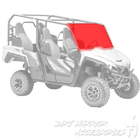 Dirt Warrior '18-'20 Yamaha Wolverine 850 2 & 4 Seat Front Windshield