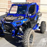 Dirt Warrior '18-'21 Polaris RZR Turbo S 2-Seat Cab Enclosure Upper Side Doors & Panels