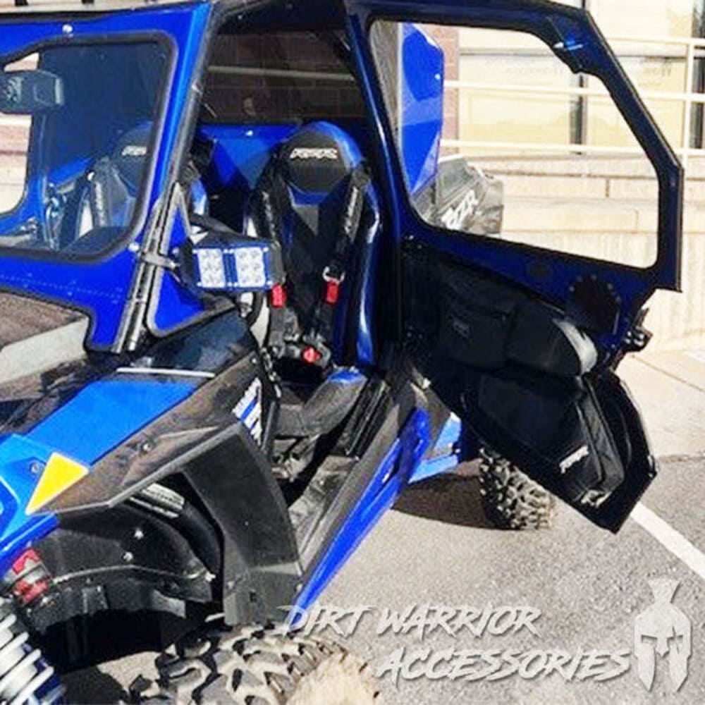 Dirt Warrior '18-'21 Polaris RZR Turbo S 2-Seat Cab Enclosure Upper Side Doors & Panels