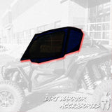 Dirt Warrior '18-'21 Polaris RZR Turbo S 2-Seat Cab Enclosure Upper Side Doors & Panels