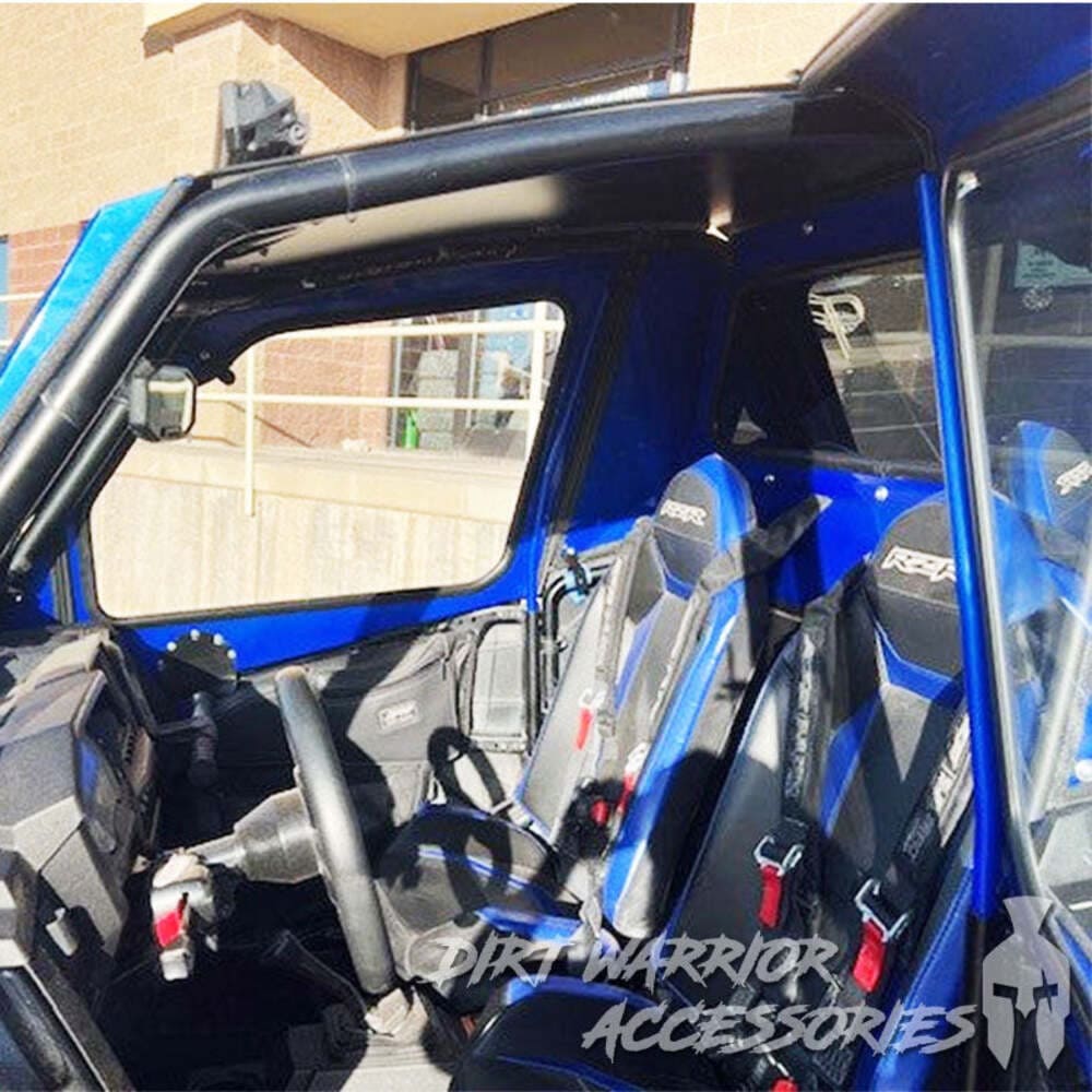 Dirt Warrior '18-'21 Polaris RZR Turbo S 2-Seat Cab Enclosure Upper Side Doors & Panels