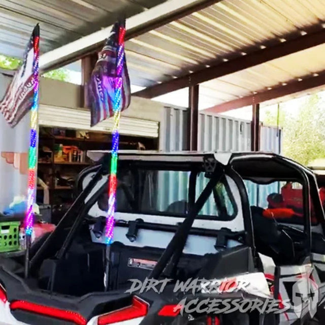 Dirt Warrior '18-'21 Polaris RZR Turbo S Rear Windshield
