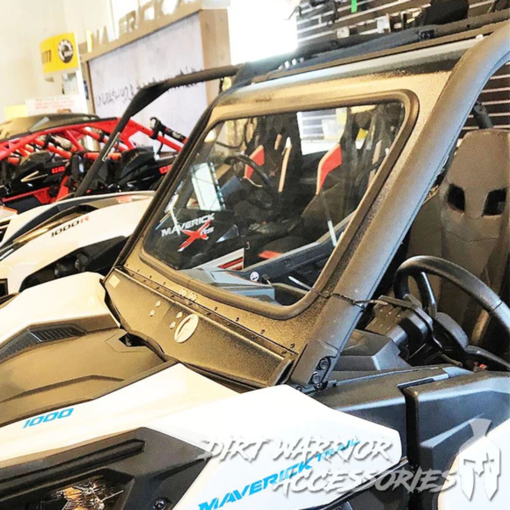 Dirt Warrior '18+ Can-Am Maverick Sport Front Windshield