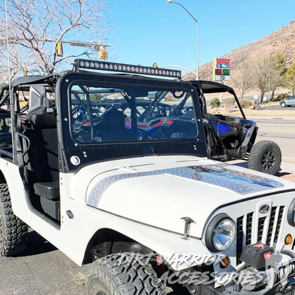 Dirt Warrior '18+ Mahindra Roxor Front Windshield