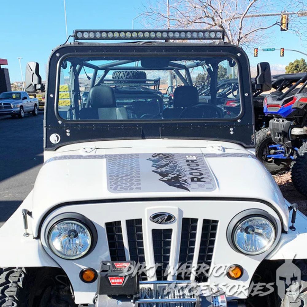 Dirt Warrior '18+ Mahindra Roxor Front Windshield