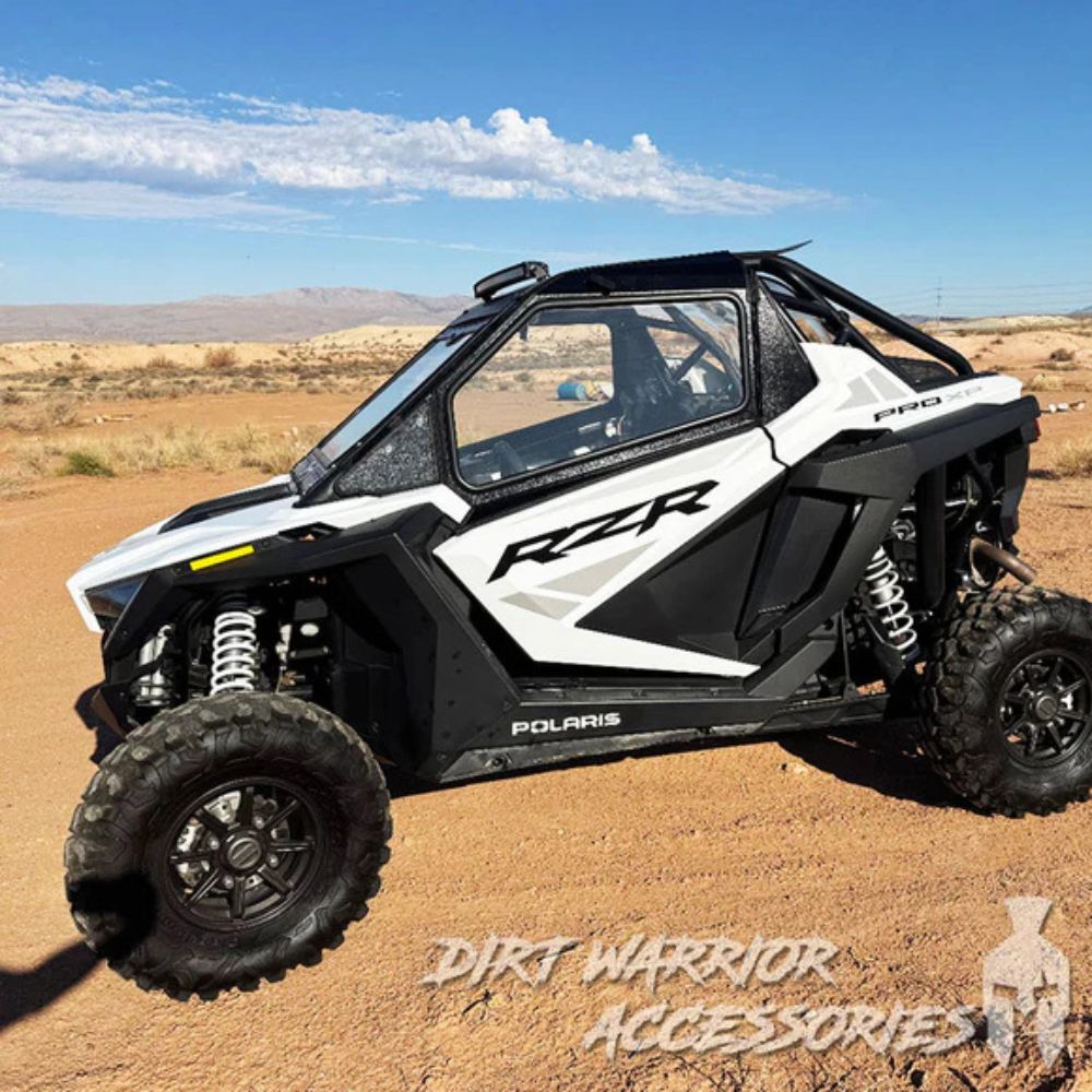 Dirt Warrior '19-'24 Polaris RZR Pro XP 2-Seat Cab Enclosure Upper Sid