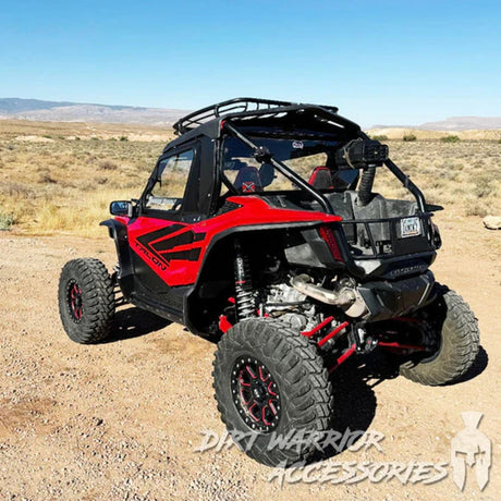 Dirt Warrior '19-'25 Honda Talon 1000 2-Seat Cab Enclosure Upper Side Doors & Panels